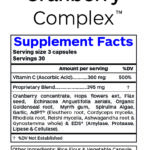 CranberryComplex-SupFacts