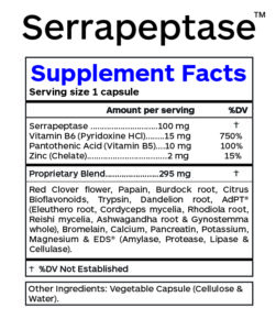 Serrapeptase-SupFacts
