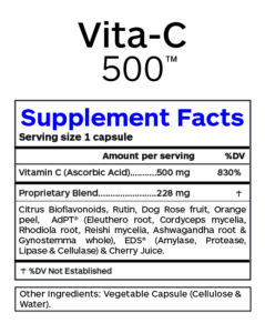 VitaC500-SupFacts