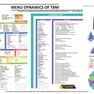 TBM Menu Chart - Dynamics, Vintage Chart
