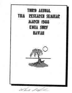 Alive! (Research) Notes - 1988
