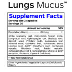 LungsMucus-SupFacts