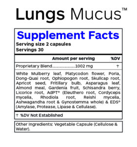 LungsMucus-SupFacts