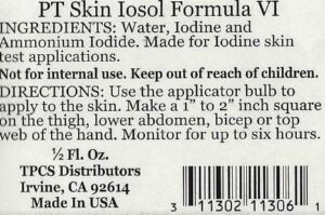 pt skin roll on label