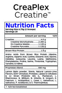 CreaPlex-SupFacts