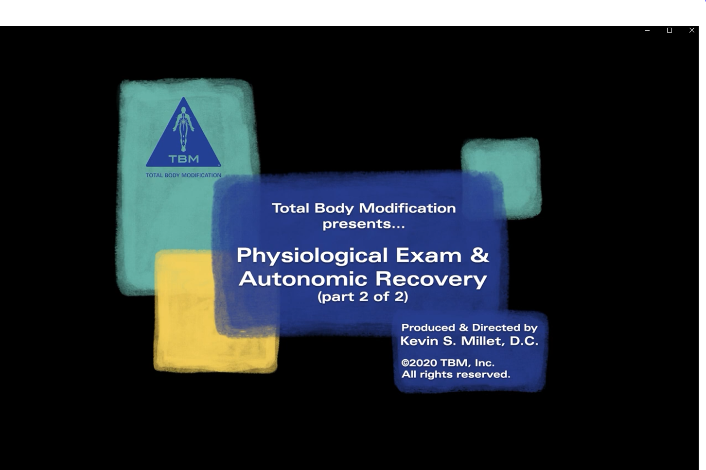 PA2 - Module 1 Part B: Physiologic Reset and Autonomic Recovery Part 2 - Online Training Course